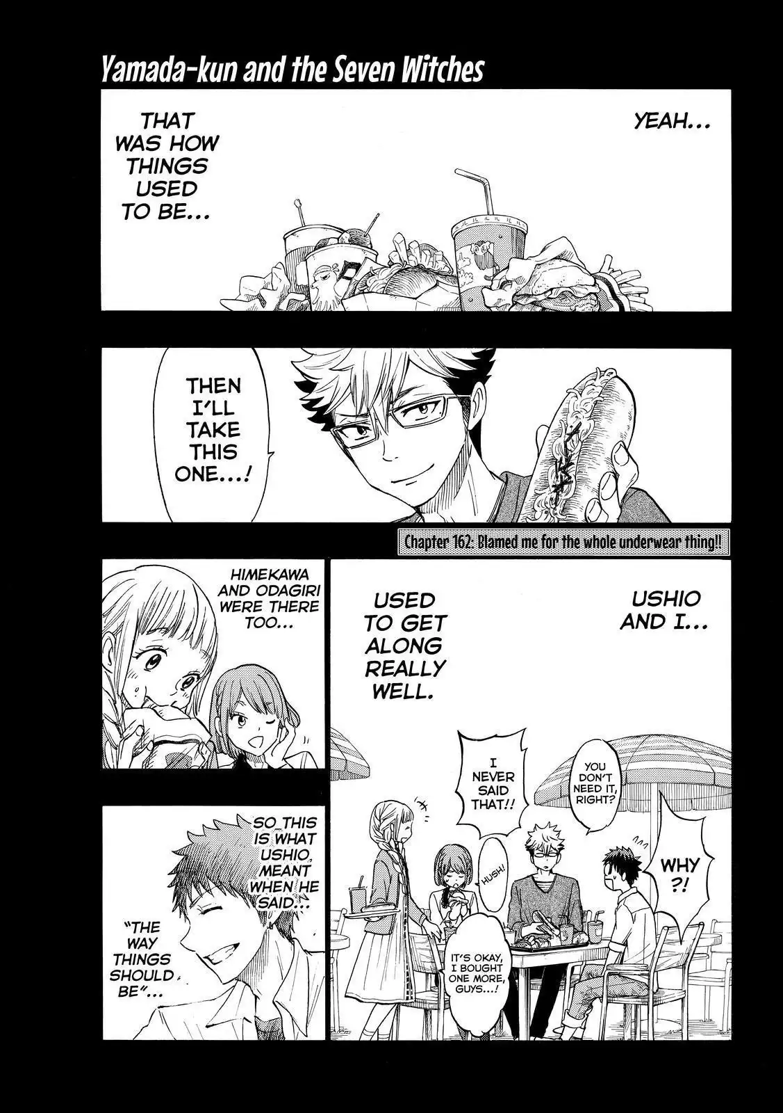 Yamada-kun to 7-nin no Majo Chapter 162 1